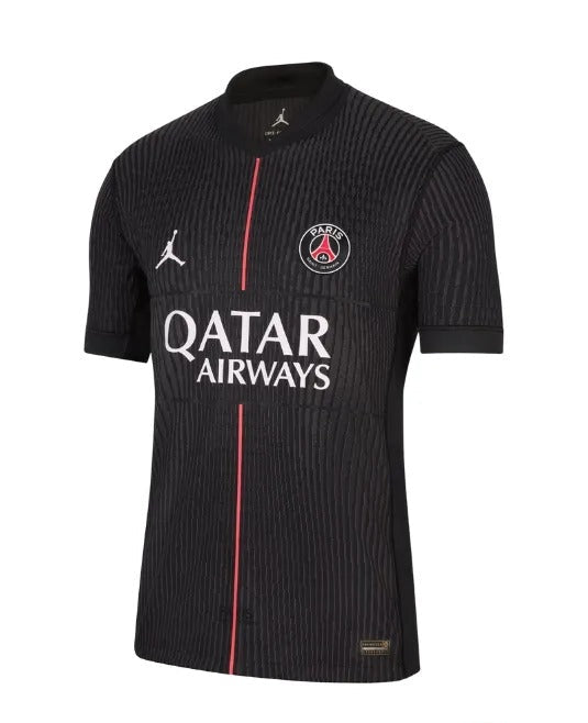 PSG 2025-26 Fourth Shirt Black