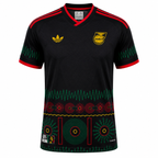 Jamaica 2026 x Bob Marley Away Jersey black front view | Athelex Pakistan