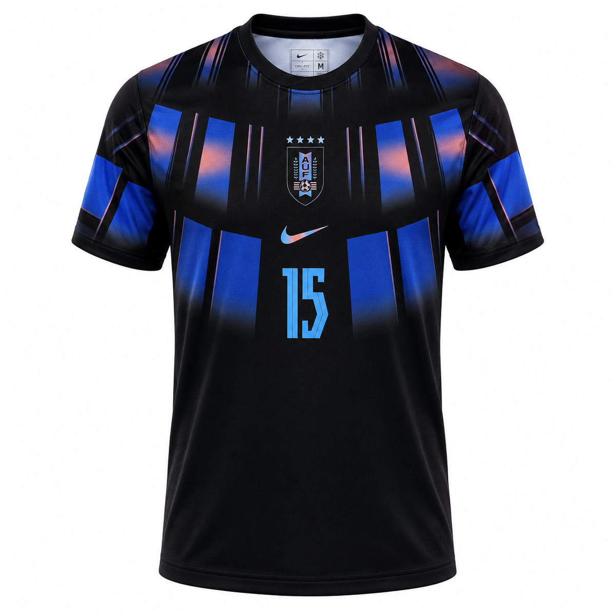 Uruguay Black and Blue Special Edition Jersey front view | Athelex Pakistan