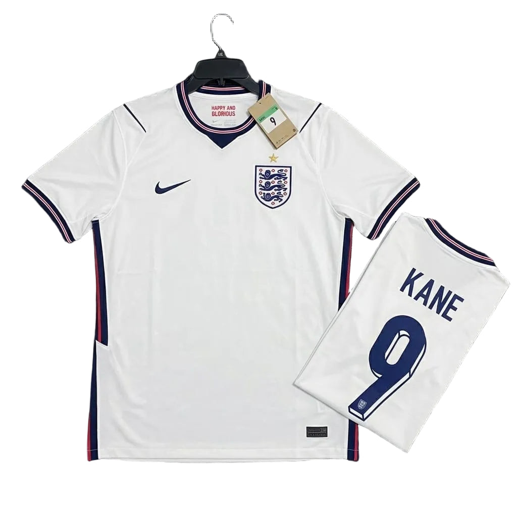
England 2026 Home Jersey white Nike front with folded back showing player name and number | Athelex Pakistan