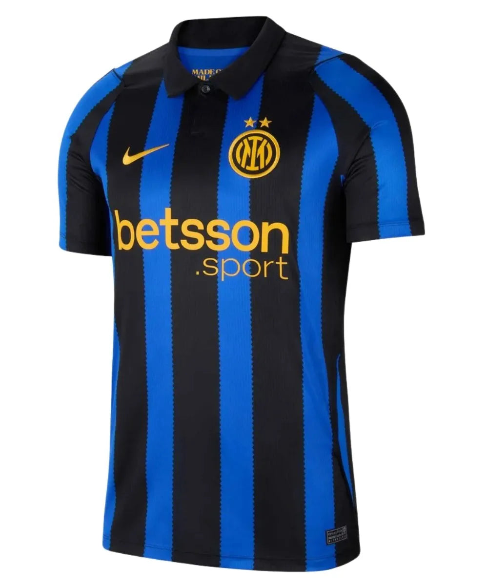 Inter Milan 2026/27 Stadium Home Jersey front view | Athelex Pakistan