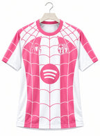 FC Barcelona x Spider-Man Pink Special Edition Concept Jersey