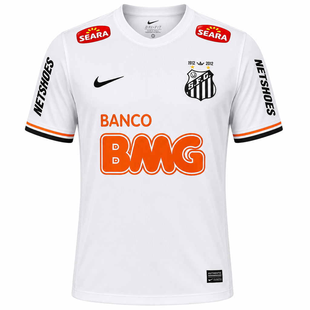 Santos FC centennial home 2012 jersey