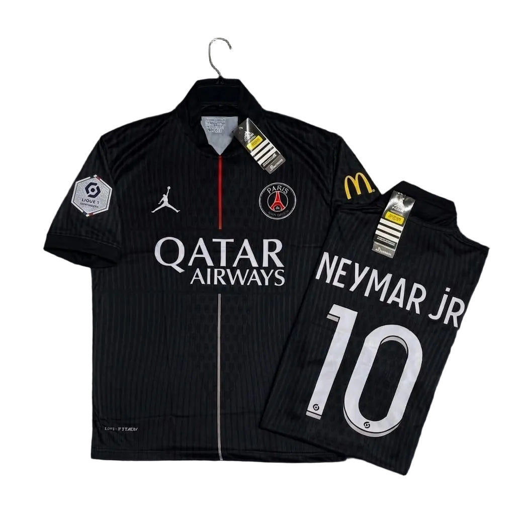 PSG 2025-26 Fourth Shirt Black