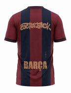 Barcelona Retro Skeleton Jersey 2000/01 back view | Athelex Pakistan