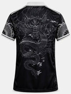 Real Madrid Black Dragon Jersey 2023/24 back view | Athelex Pakistan