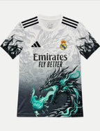 Real Madrid Blue Dragon Special Edition Jersey 2024/25 front view | Athelex Pakistan