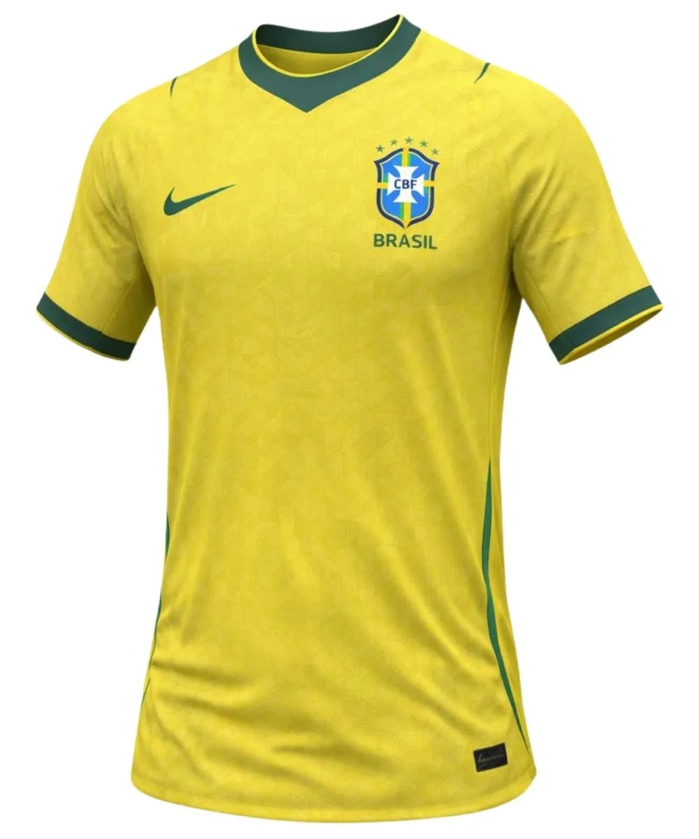 Brazil National Football Team Home Jersey yellow front view | Athelex Pakistan