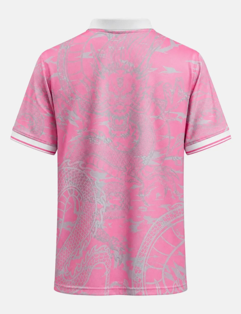 Real Madrid Pink Dragon Jersey 2023/24 back view | Athelex Pakistan