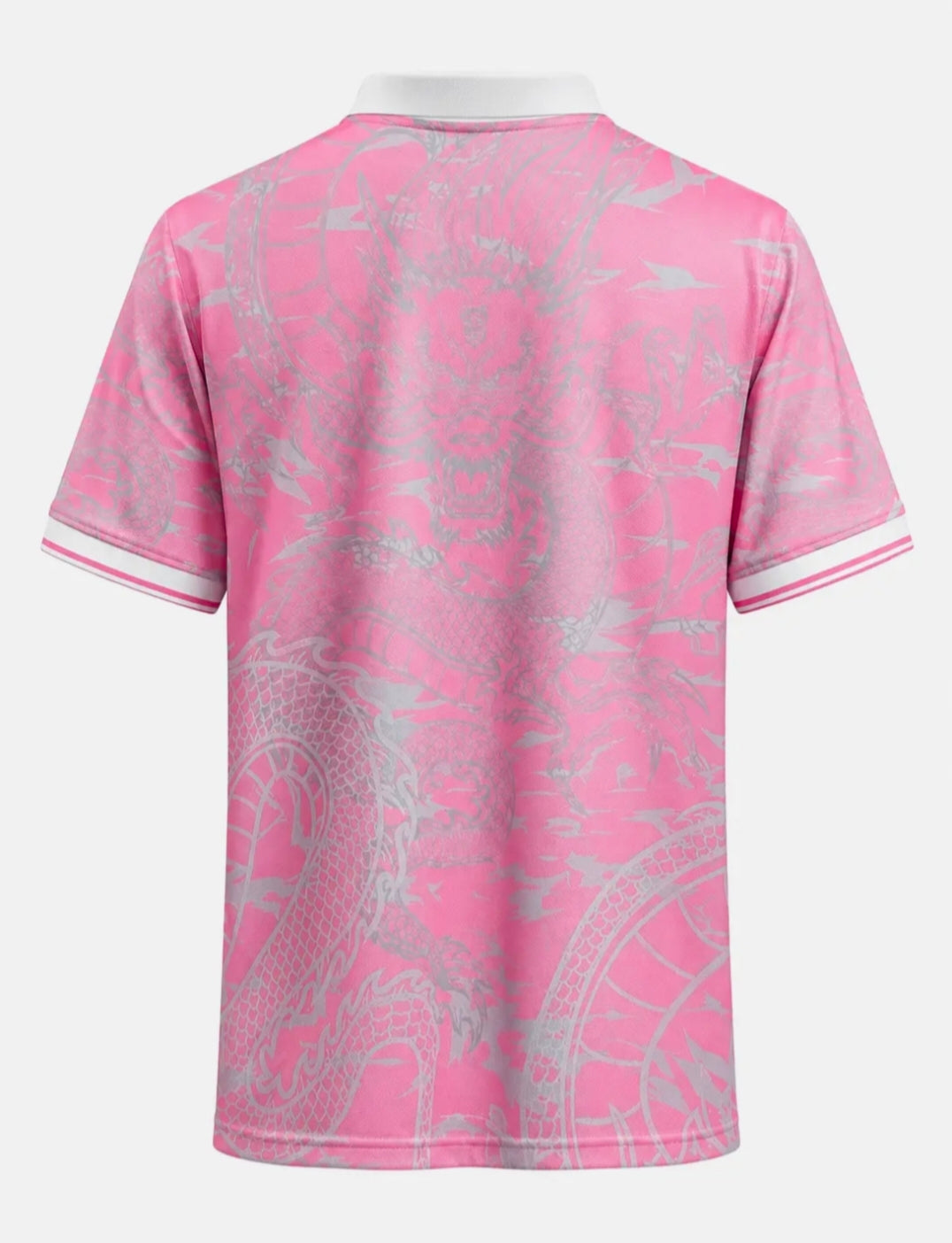 Real Madrid Pink Dragon Jersey 2023/24 back view | Athelex Pakistan